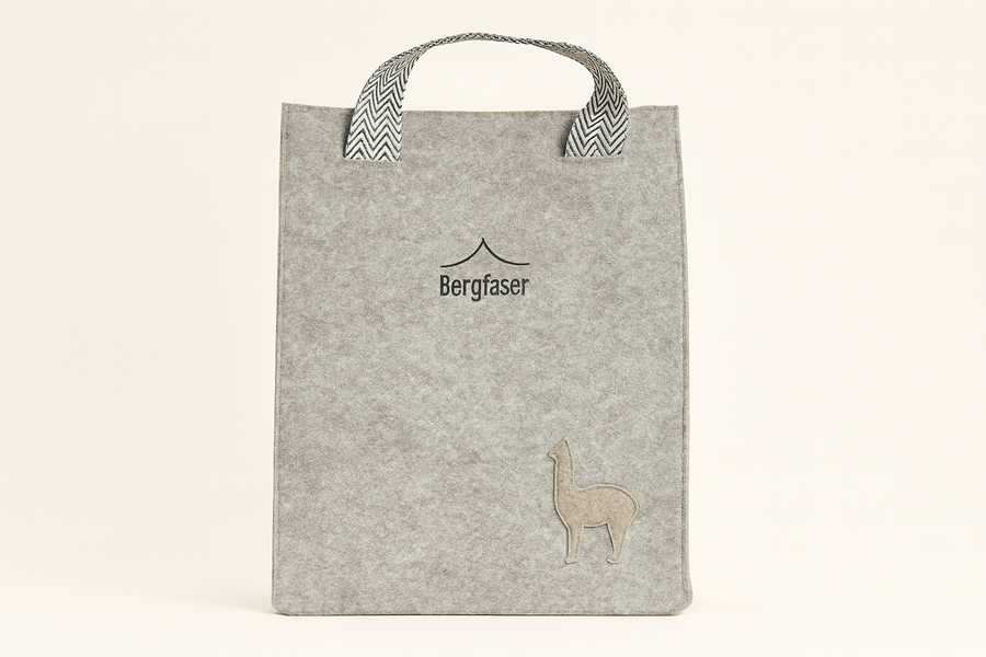 Alpaka Rucksack - robust, leicht & nachhaltig - Bergfaser