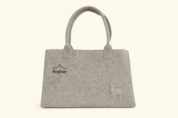 Alpaka Handtasche - elegant & formstabil aus Naturfilz - Bergfaser