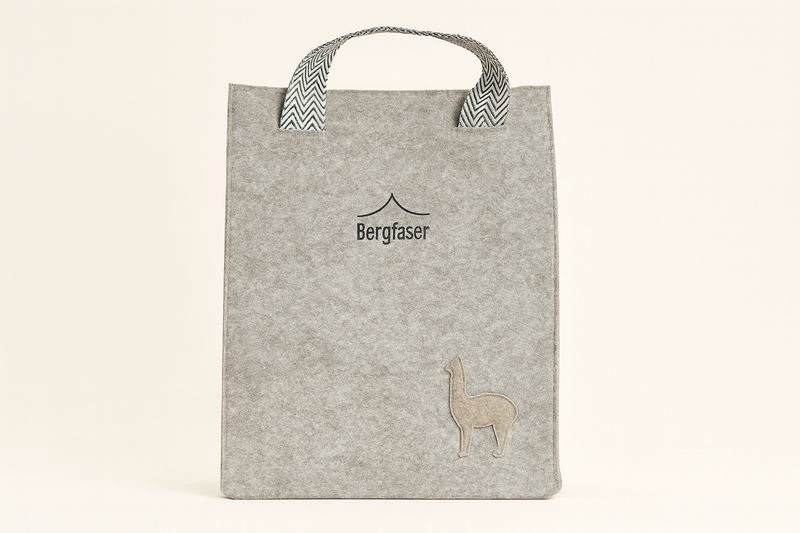 Alpaka Rucksack - robust, leicht & nachhaltig - Bergfaser